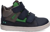 Bunnies JR 219712-529 Jongens Hoge Sneakers - Blauw - Leer - Klittenband