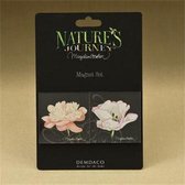 Marjolein Bastin Nature's Journey magneetjes roze bloem
