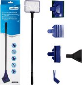 Nobleza 4GMAI - Set de nettoyage d'aquarium 5 en 1 - Zwart/ Blauw