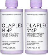 Olaplex Duo pack No. 4P bond maintenance Shampoo Zilver, 2 x 250ml