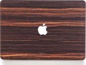 Woodwe - Laptopcover - MacBook Case - Apple AIR 13 - Hardcase - Ebbenhout