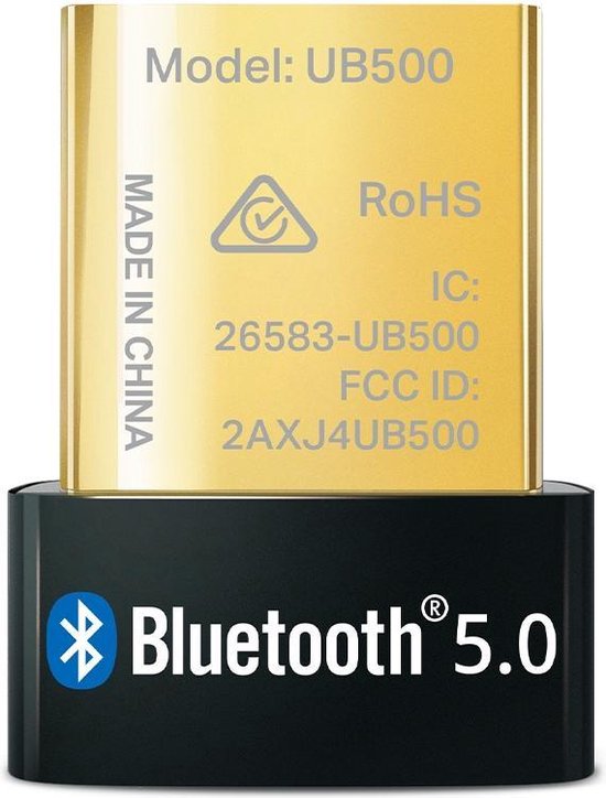 TP-Link UB500 - USB-adapter - Bluetooth 5.0 Nano - Zwart