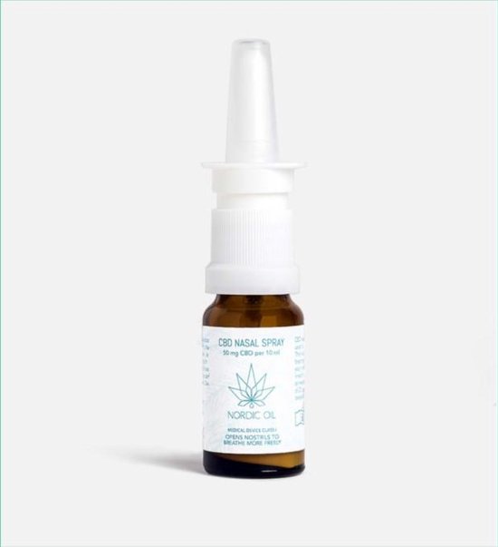 Neusspray met CBD van Nordic Oil© - Vegan - 10 ml