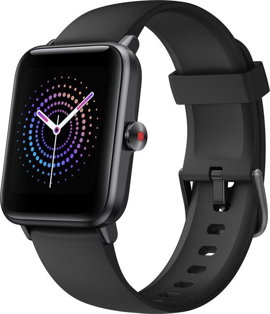 MAOO BOOST Smartwatch - Incl. screenprotector – Waterproof – Smartwatch heren – Smartwatch dames - Stappenteller – Horloge – Zwart
