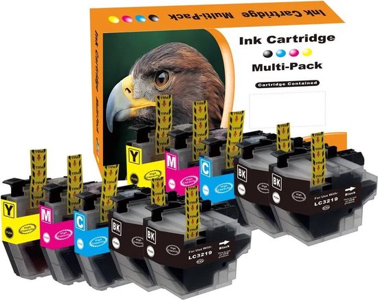 MediaHolland - Huismerk Inkt Cartridges voor Brother LC3219 Printers
