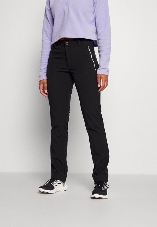 LUHTA EROTTAJA Dames Softshell Broek - Zwart - 40