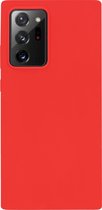 BMAX Siliconen hard case hoesje geschikt voor Samsung Galaxy Note 20 Ultra / Hard Cover / Beschermhoesje / Telefoonhoesje / Hard case / Telefoonbescherming - Rood