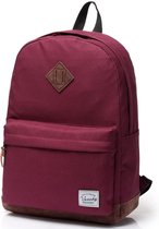 Veran Rugtas - Rugzak - 23 Liter - Heren - Waterbestendig - School - Laptop 15,6 inch - Casual - Boekentas - Rood