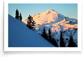 Walljar - Mt. Baker - Muurdecoratie - Poster