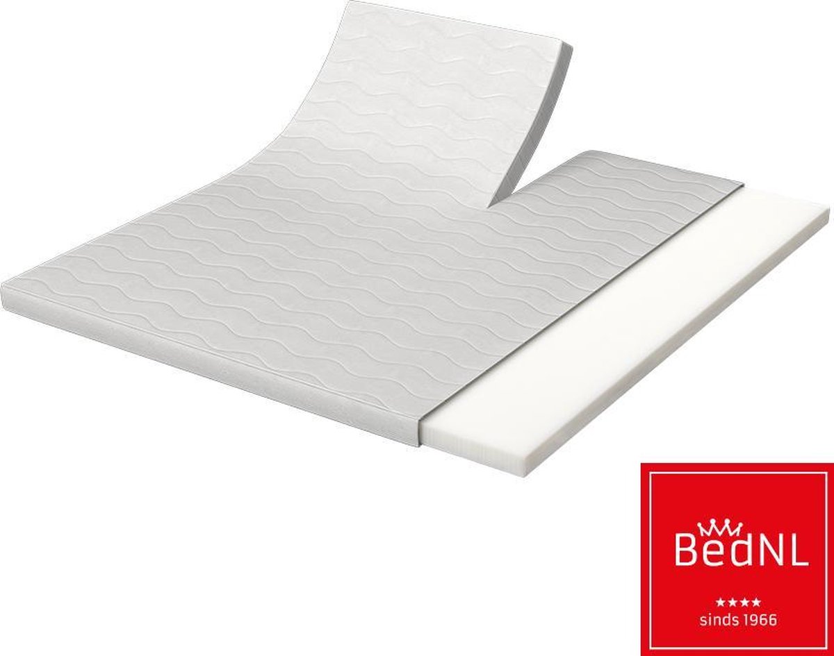 Splittopper - Traagschuim - 160x210x7