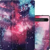 Samsung Galaxy Tab S7 FE Hoesje Case Hard Cover Met S Pen Uitsparing Hoes Book Case Galaxy