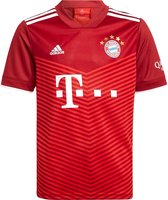 adidas Bayern München Thuis Shirt  Sportshirt - Maat 140  - Unisex - rood - wit