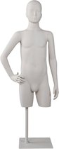 Kinder Torso incl staander - Casual - Mannequin - Jongen 10 jaar - GDB302