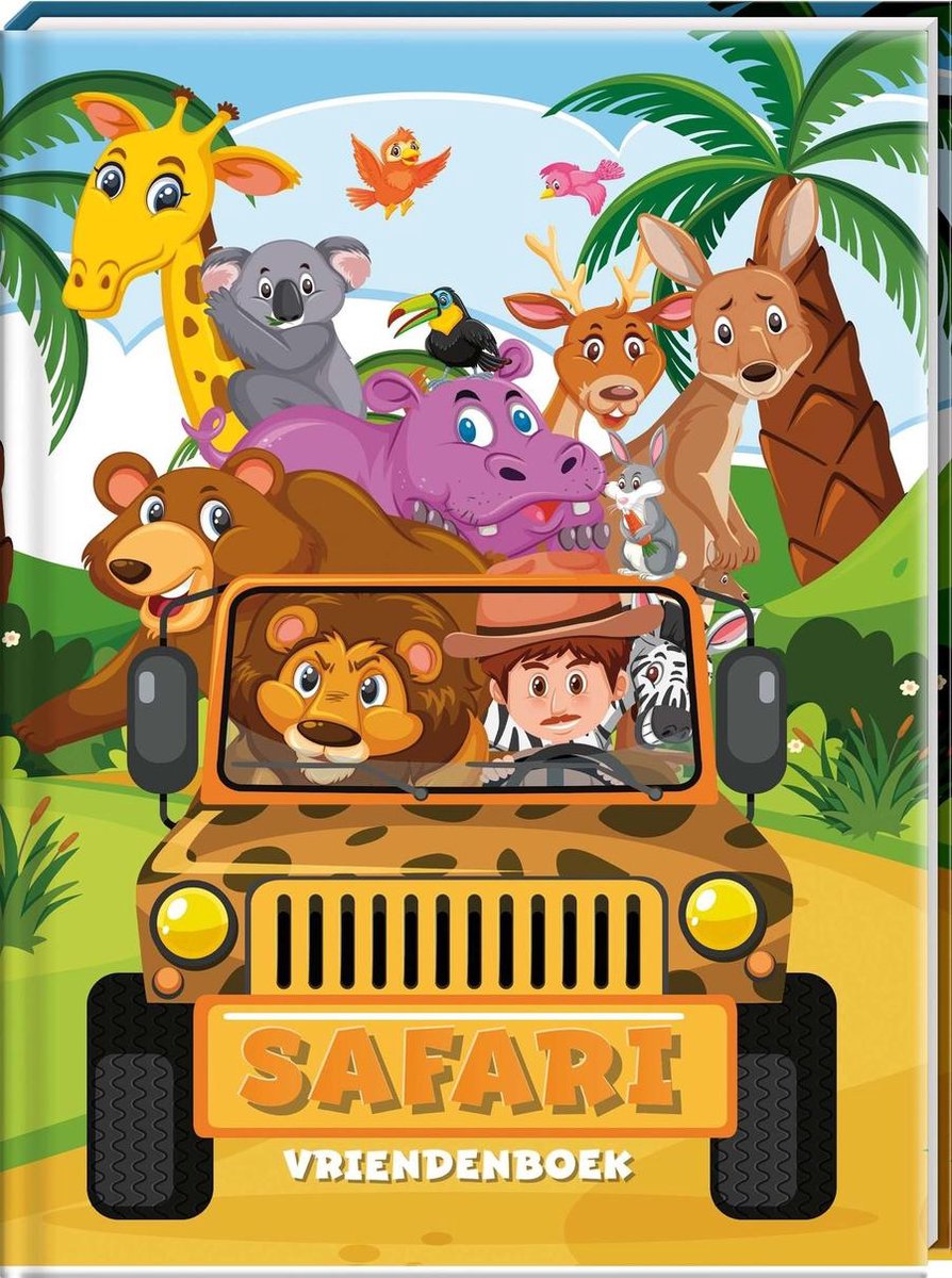 Interstat Vriendenboek Vriendenboek - Jungle / Safari