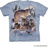 T-shirt Wolf Family Mountain 3XL