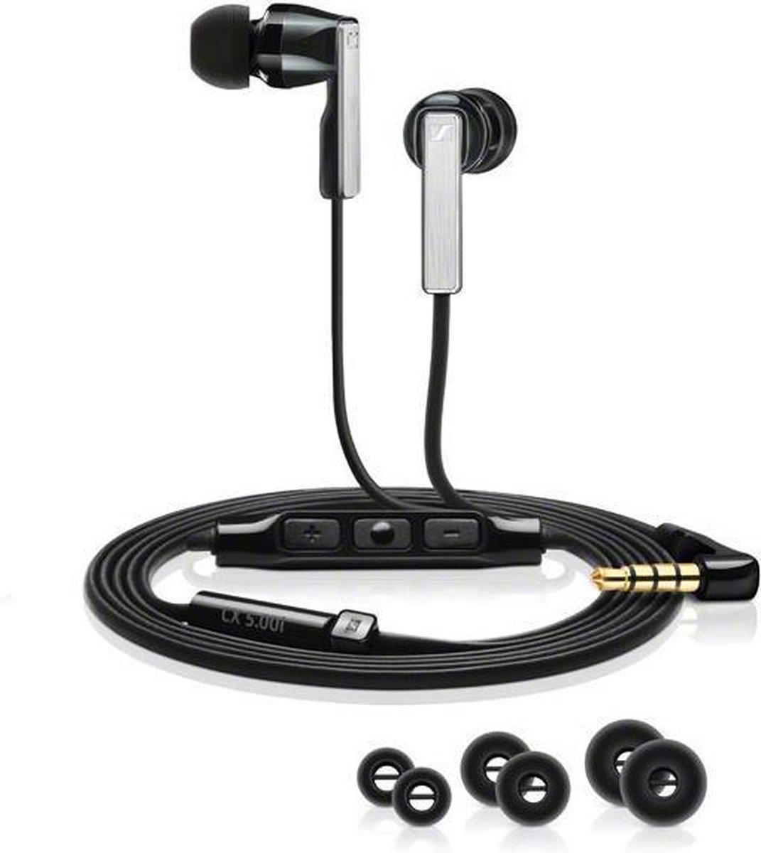 Sennheiser CX 5.00i - In-ear oordopjes - Zwart | bol.com