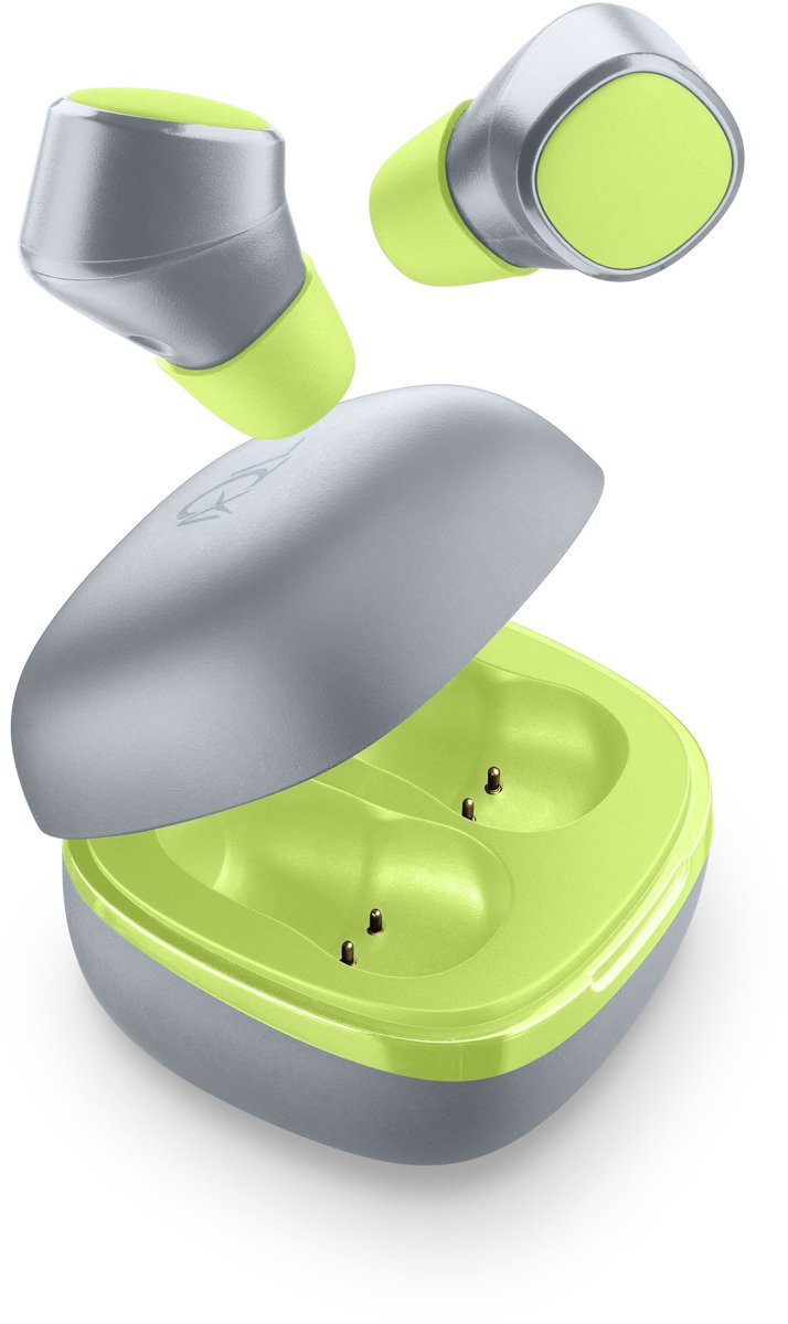 AQL Evade - Universale Headset True Wireless Stereo (TWS) In-ear Oproepen/muziek Limoen