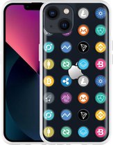 iPhone 13 Hoesje Cryptocurrency - Designed by Cazy