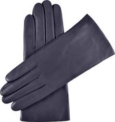 Fratelli Orsini Handschoenen Dames - Isabella (navy) - Lamslederen handschoenen met cashmere voering & touchscreenfunctie - 8½ - XL