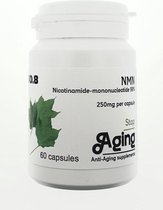 NMN Nicotinamide Mononucleotide 250mg per capsule 60 vegetarische maagzuurbestendige capsules