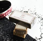 Amirahuidverzorging.nl - Natuurlijke Zeep met zwarte komijn - Savon exfoliant nigelle - Plantaardige exfolierende zeep met Nigella