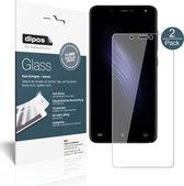 dipos I 2x Pantserfolie helder compatibel met Cubot Hafury Mix 2017 Beschermfolie 9H screen-protector