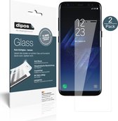 dipos I 2x Pantserfolie helder compatibel met Samsung Galaxy S8 Beschermfolie 9H screen-protector