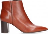 Van Dalen  - Unrica Korte Laars Leer - Womens - Cognac - 41
