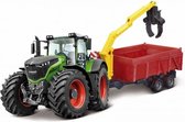 tractor met aanhanger Fendt 1000 Vario 32,4 x 11 cm