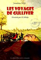Littérature Jeunesse - Les voyages de Gulliver (avec illustrations) [édition intégrale revue et mise à jour]