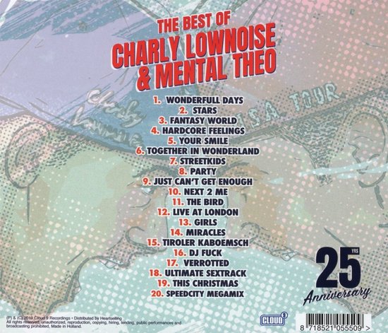Charly Lownoise & Menthal Theo - Best Of - 25 Years Anniversary (CD) - Charly Lownoise & Menthal Theo