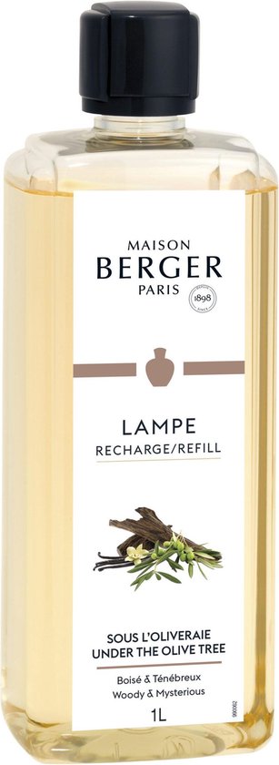 Lampe Berger Under The Olive Tree | Woody & Mysterious | liter fles