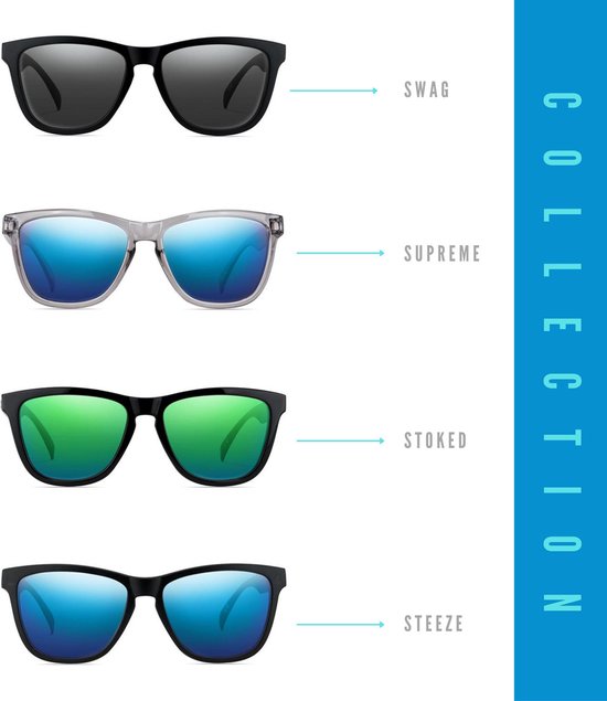 Reboot Optics® Zonnebrillen - 2 stuks - Gepolariseerd - Unisex van Reboot Optics® — afbeelding 5