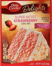 Betty Crocker Super Moist Strawberry 15.25 oz