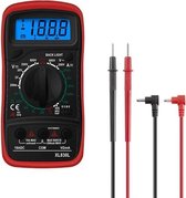 XL830L - Digitale Multimeter - Slimme Spanningsmeter - Voltmeter - Voltage Meter - Rood