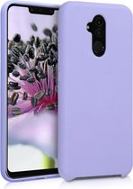 kwmobile telefoonhoesje voor Huawei Mate 20 Lite - Hoesje met siliconen coating - Smartphone case in lavendel