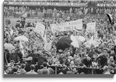 Walljar - Feyenoord kampioen '62 - Muurdecoratie - Plexiglas schilderij