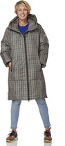 Leeds padded coat check-M