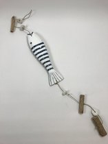 Guirlande Vis/Driftwood H 90 cm