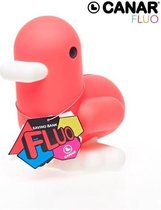 Canar 16cm spaarpot FLUO Series - Fluo Oranje