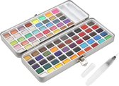 Paintersisters - Aquarelverf  - set van 90 kleuren -inclusief Metallic en Neon kleuren