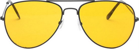 Nachtbril tegen nachtblindheid bril HaverCo / Geelgekleurde lenzen met  Zwart frame /... | bol.com