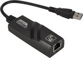 USB 3.0 naar RJ45 adapter omvormer converter Gigabit LAN Ethernet 10/100/1000Mbps / HaverCo