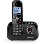 Amplicomms BT1580 Dect huistelefoon antwoordapparaat voor de vaste lijn - groot lcd display - grote toetsten - blokkeren ongewenste beller