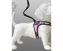 Tre Ponti Liberta Roze Camouflage Tuig - Borstomtrek 41 - 51 cm