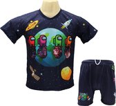 Among Us shirt + Broek Set | Peuter tot volwassen maten | Impostor | Maat: S (164)