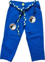 Kobalt blauwe chino maat 104