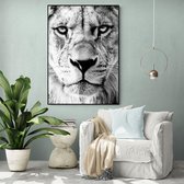 Poster Light Lion - Plexiglas - Meerdere Afmetingen & Prijzen | Wanddecoratie - Interieur - Art - Wonen - Schilderij - Kunst