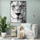 Poster Light Lion - Dibond - Meerdere Afmetingen & Prijzen | Wanddecoratie - Interieur - Art - Wonen - Schilderij - Kunst