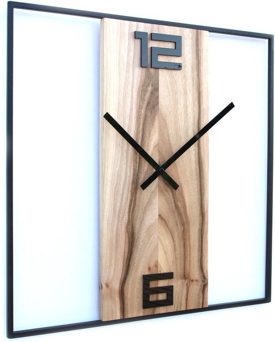 Grote levensboom klok metaal zwarte wandklok grote wandklok home decor